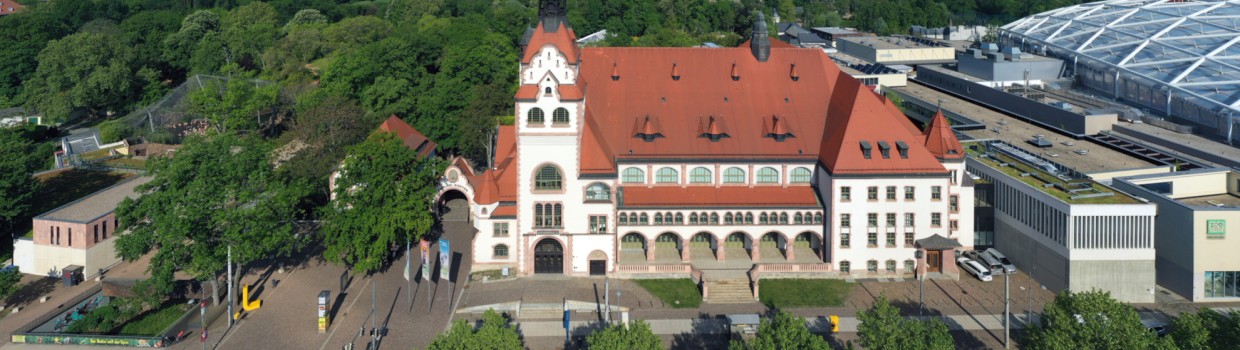 KONGRESSHALLE am Zoo Leipzig - Außenansicht